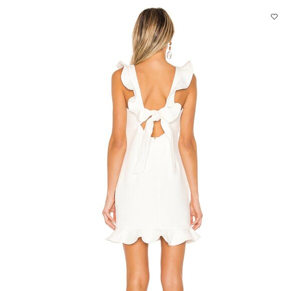 Bardot Ashley Frill Dress Size M - Picture 3 of 5